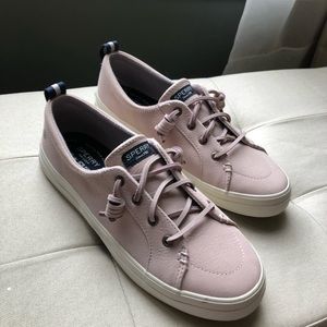 NWOT Pink Sperry boat shoes sz 8
